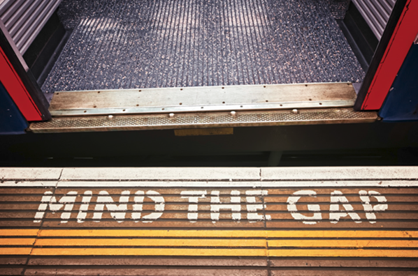 Mind The Gap London Tube